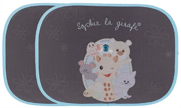 Set de 2 parasolare auto Sophie la Girafe - Sophie și prietenii