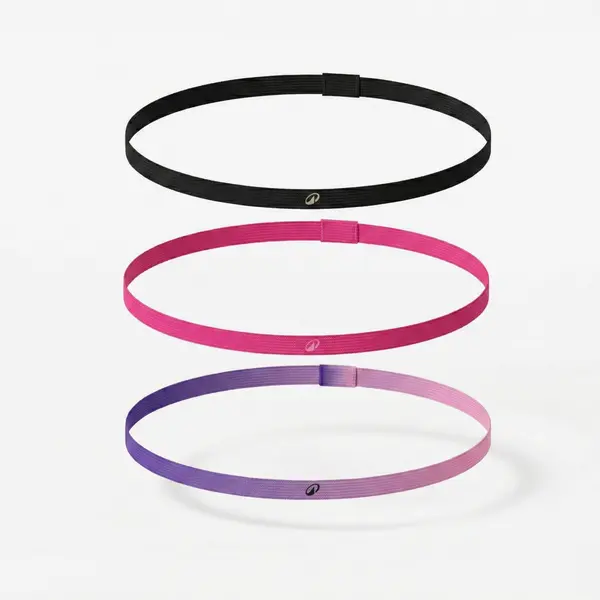 Set de 3 bentițe pentru păr unisex