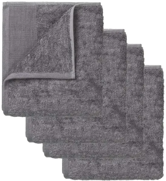 Set de 4 prosoape Blomus - Gio, 30 х 30 cm, grafit