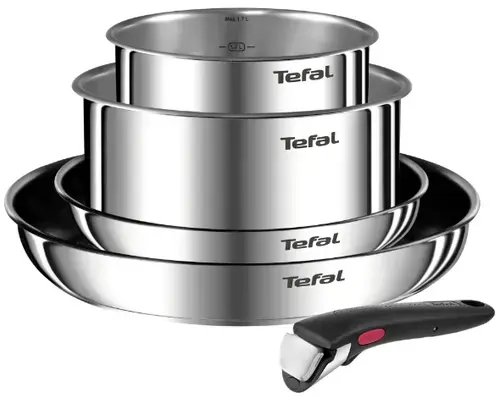 Set de 5 piese Tefal Ingenio Emotion L897S574 (Argintiu)