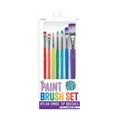 Set de 7 pensule universale, colorate