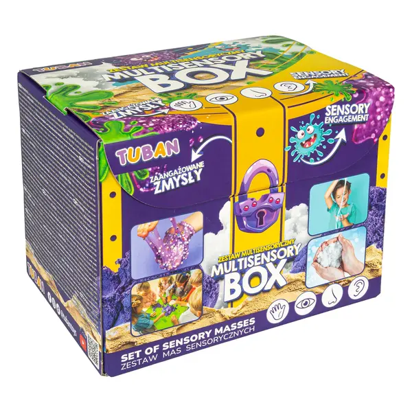 Set de activitati pentru Joaca Senzoriala - cutie multi-senzoriala