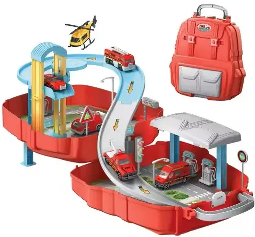 Set de asamblat tip rucsac - Pompieri | Youjia Xin Toys
