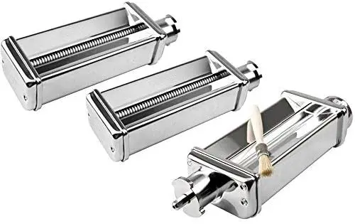 Set de atașamente pentru paste Smeg - SMPC01, pentru mixer, 3 bucăți, metalice