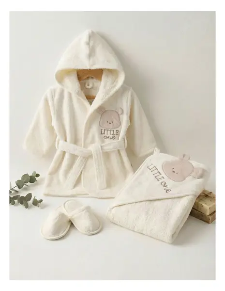 Set de baie, Little One, alb