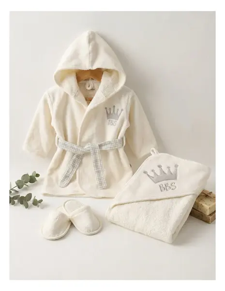 Set de baie, Little Prince, alb