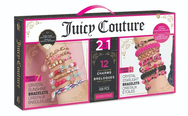 Set de bijuterii 2 in 1, Juicy Couture, Crystal Starlight & Sunshine Bracelet
