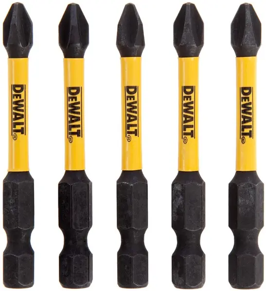 Set de biți de impact extinși DeWALT - DT7998T-QZ, PH2, 57 mm, 5 bucăți