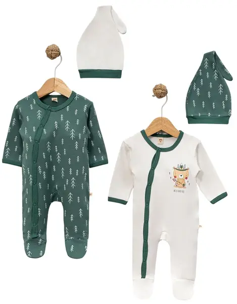 Set de body-uri Minisse - 0-3 luni, Boho