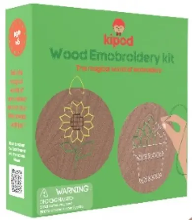 Set de broderie din lemn - Plante Kipod
