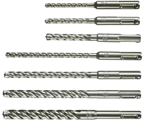 Set de burghie Makita E-14928, SDS-PLUS, 7 buc