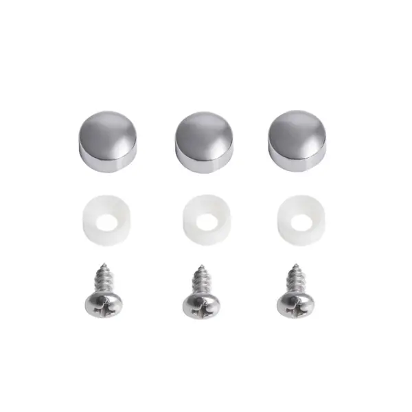 Set de capace si suruburi din plastic pentru paravan de cada Cersanit Easy New