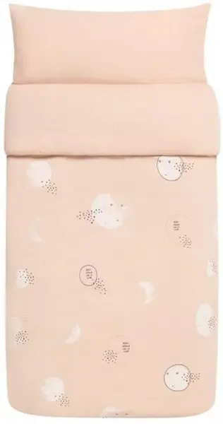 Set de cearșafuri pentru copii Baby Clic - Nuit Pink, 70 х 140 cm