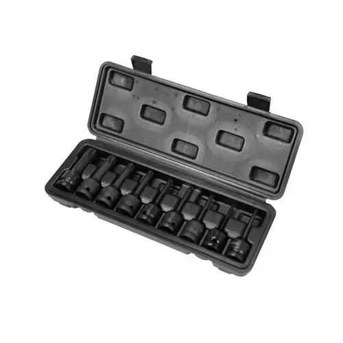 Set de chei tubulare de impact YATO YT-10654, 9 piese