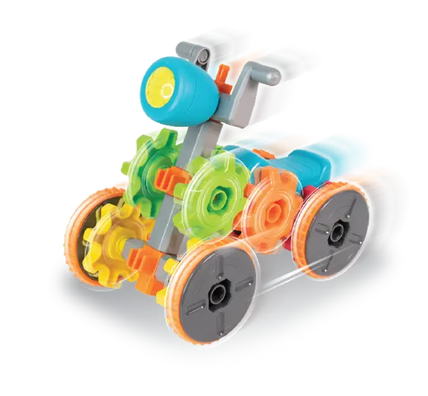 Set de constructie 3 in 1 STEM - Atelierul de vehicule