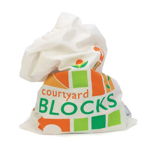 Set de constructie - Courtyard Blocks | Tender Leaf Toys