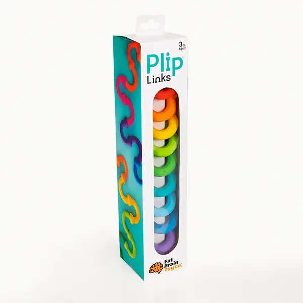 Set de constructie creativa cu elemente flexibile din silicon Plip Links