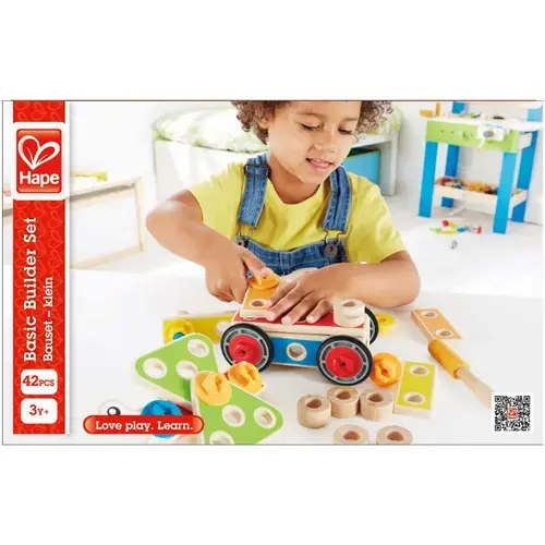 Set de constructie Hape Constructor incepator