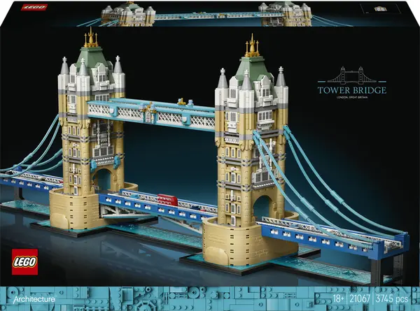 Set de construcție LEGO Architecture – Tower Bridge (21067)