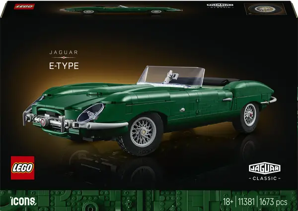 Set de construcție LEGO Icons – Jaguar E-Type (11381)
