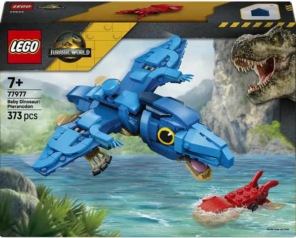 Set de construcție LEGO Jurassic World – Pui de dinozaur: Pteranodon (77977)