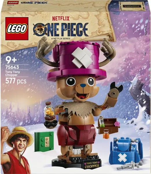 Set de construcție LEGO One Piece – Tony Tony Chopper (75643)