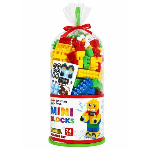 Set de constructie Mini blocks, 24 de piese