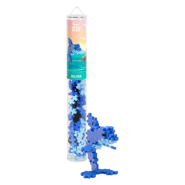 Set de constructie Plus Plus Delfin 100 piese