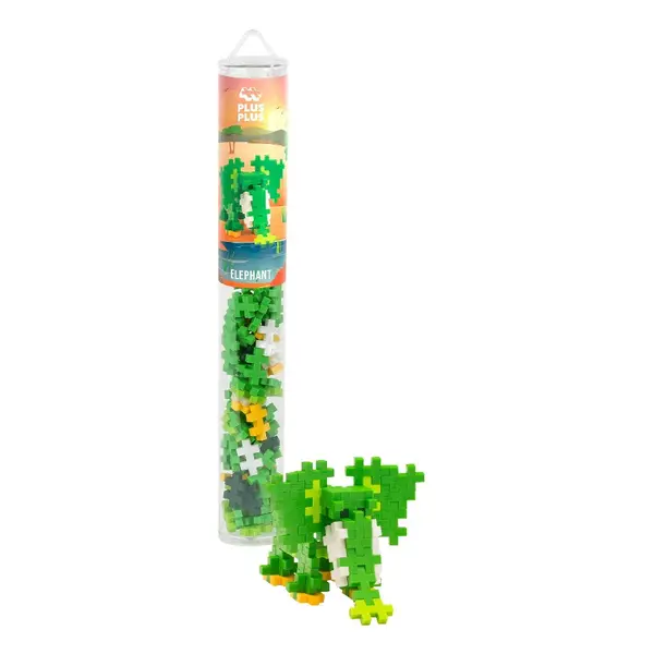 Set de constructie Plus Plus Elefant 100 piese