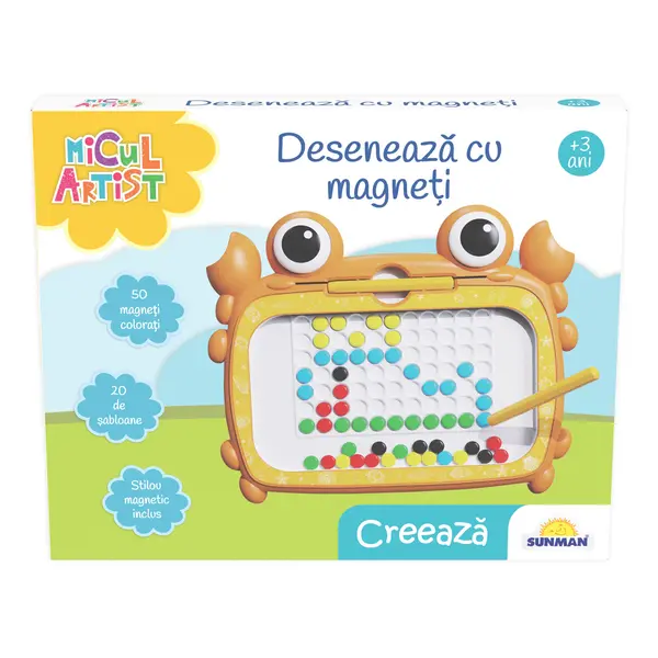 Set de creatie, Micul Artist, Deseneaza cu magneti