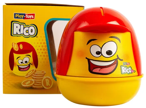 Set de creatie Play-Toys - Pusculita Rico cu plastilina si instrumente