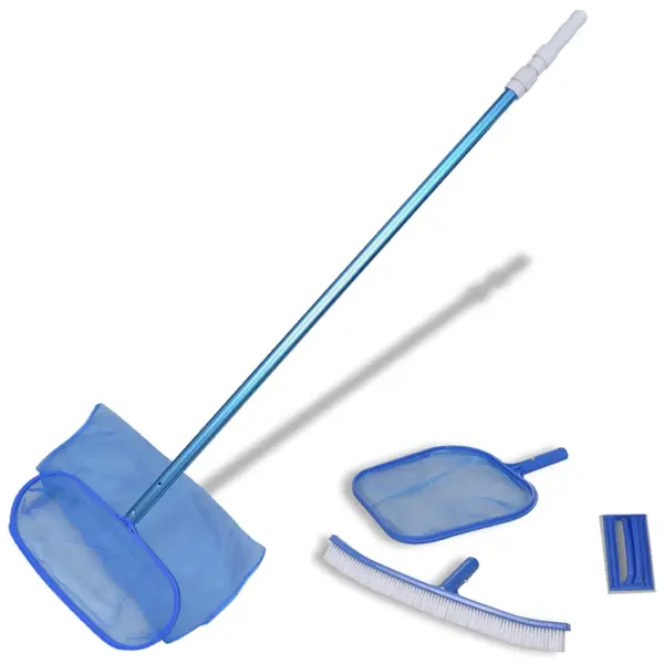 Set de curatare a piscinei 1 perie 2 skimmere 1 tub telescopic