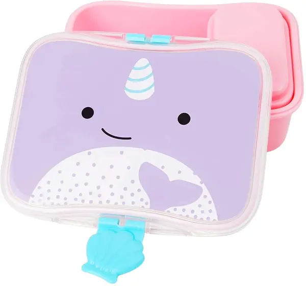 Set de cutii pentru alimente Skip Hop Zoo – 2 bucăți, narval