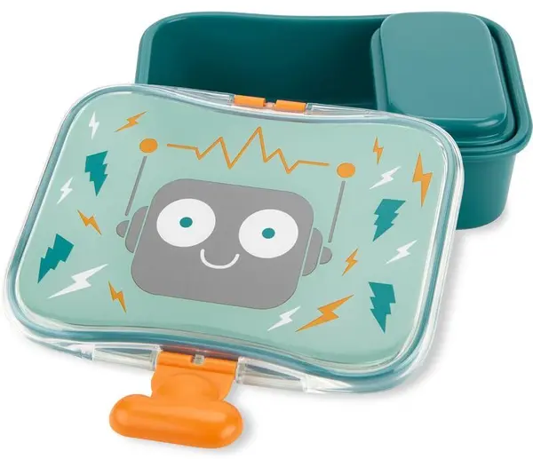 Set de cutii pentru mâncare Skip Hop Spark Style - 2 bucăți, robot
