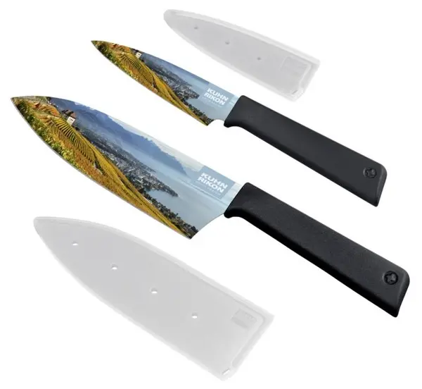 Set de cuțite Kuhn Rikon - Colori+, Lavaux, 2 buc.