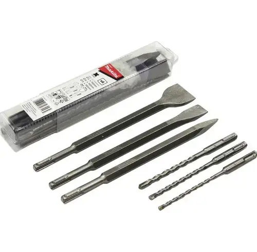 Set de dalti si burghie Makita D-58920, SDS+, 6 piese