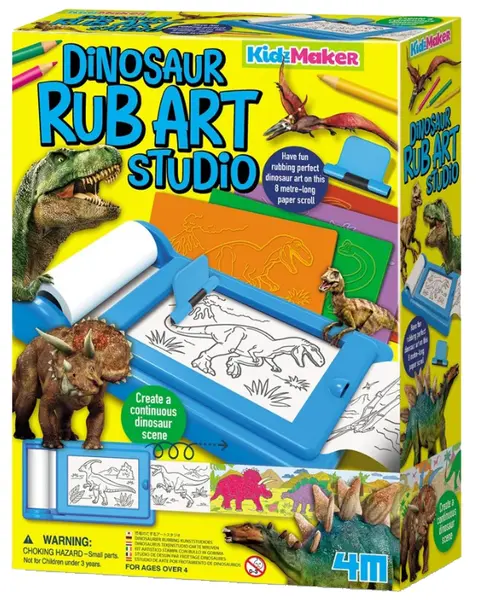 Set de desen creativ 4M - Dinozaurii