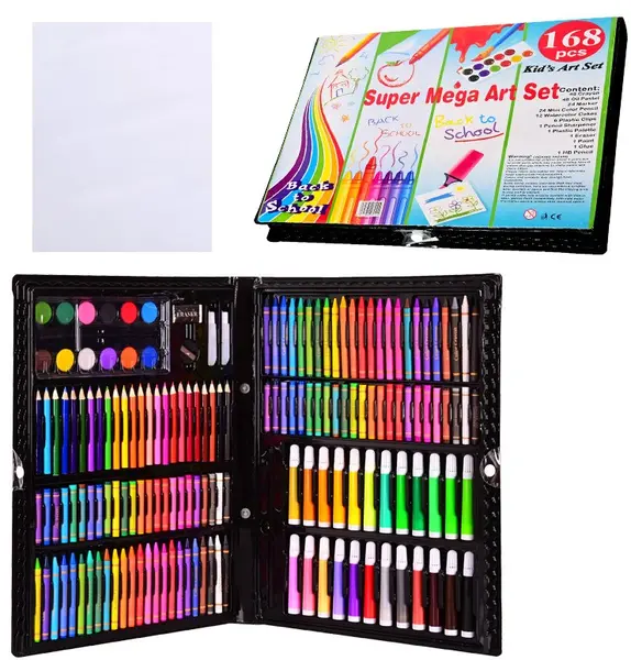 Set de desen creativ Iso Trade - 168 bucăți