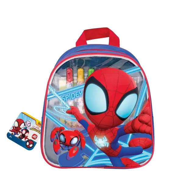 Set de desen in rucsac spidey and his amazing friends