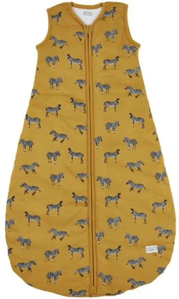 Set de dormit pentru bebeluși Meyco Baby - 2.5 Tog, 98 cm, zebră, galbenă