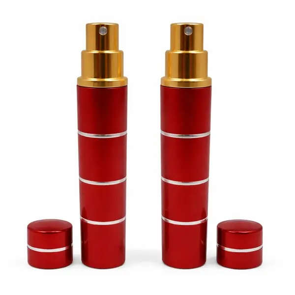 Set de doua spray-uri cu piper, dispersant, auto-aparare, 20 ml, rosu