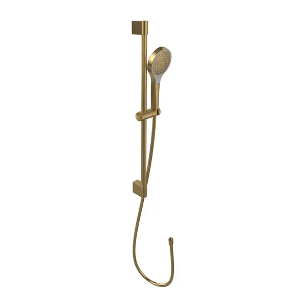 Set de dus cu bara, para dus si furtun, auriu periat, VilleroyBoch Universal Showers