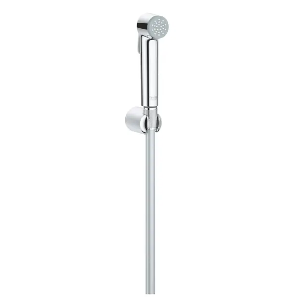 Set de dus igienic Grohe Tempesta 27513001, 1 pulverizare, suport perete, furtun 1.25 m, Crom
