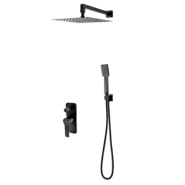 Set de dus incastrat FDesign Seppia, negru mat