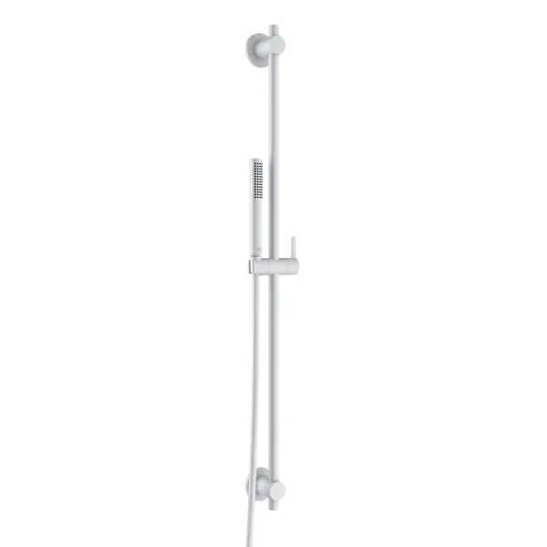 Set de dus Kludi Nova Fonte cu bara 90 cm alb mat