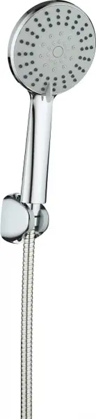 Set de dus, para, furtun si suport fix, crom, cu 5 functii, Deante Neo Pure