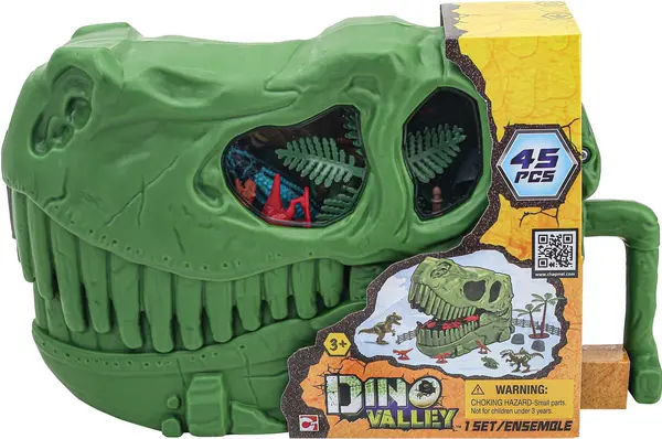 Set de figurine Chap Mei Dino Valley - Craniu de dinozaur, 45 de piese