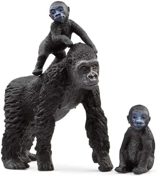 Set de figurine Schleich Wild Life - Familia de gorile