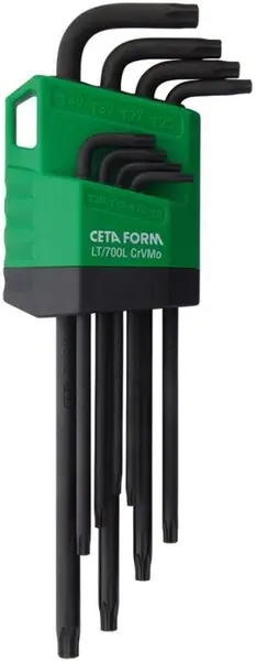 Set de hexagoane Ceta Form - TORX, 8 buc. , lung