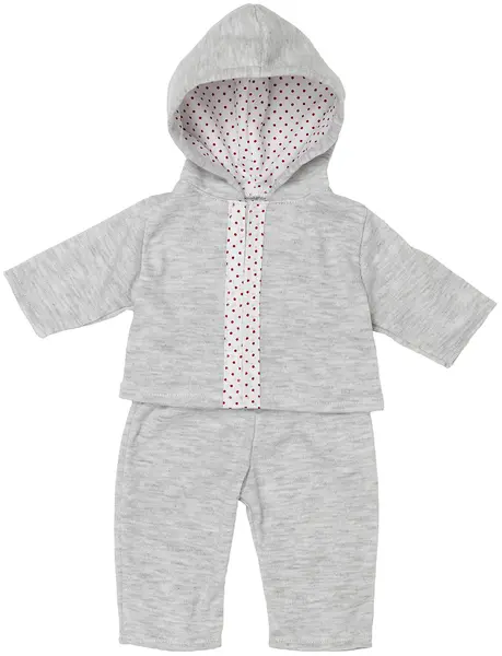 Set de îmbrăcăminte pentru păpuși Micki Pippi Skrallan - Gri, 36 cm